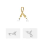 925 Sterling Silver Cross Pendant Without Pearl - Image 3