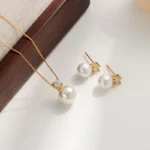 925 Sterling Silver Necklace Princess with Four Claws and Diamonds - Image 3